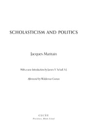 Scholasticism & Politics