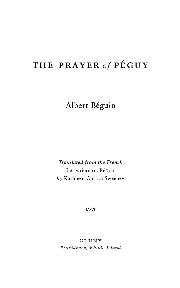 The Prayer of Péguy