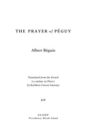 The Prayer of Péguy