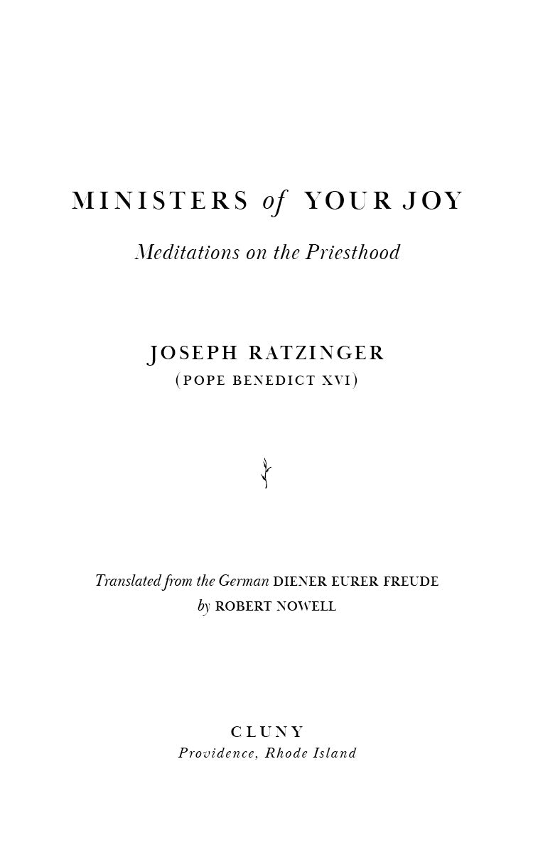 Ministers of Your Joy