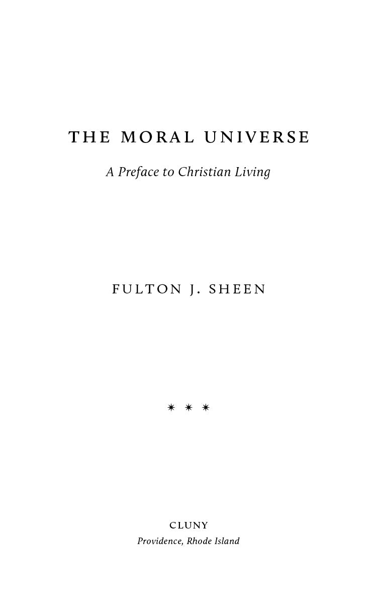 The Moral Universe