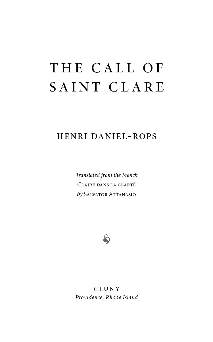 The Call of Saint Clare