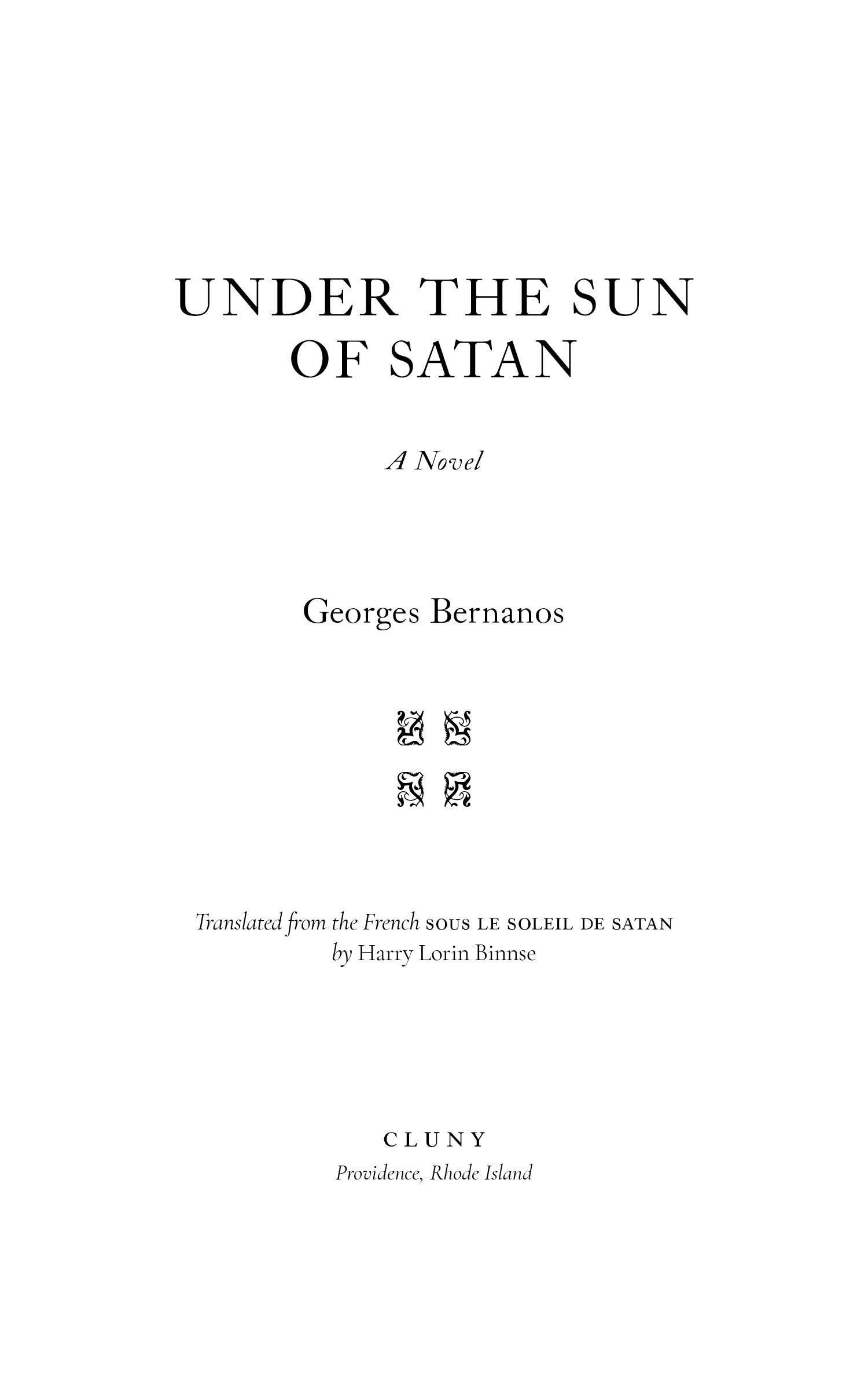 Under the Sun of Satan