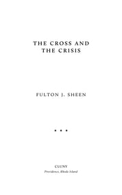 The Cross and the Crisis