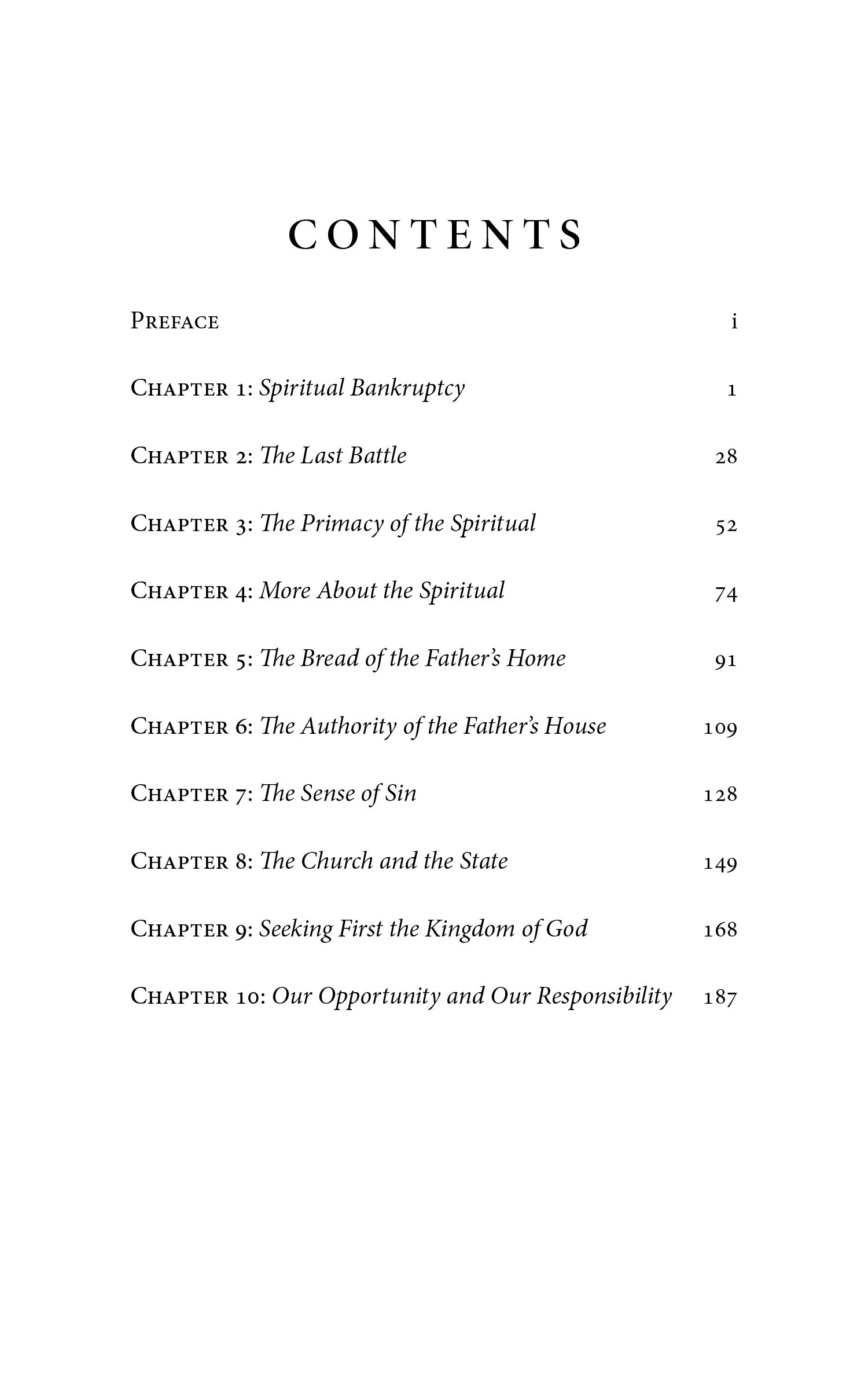 The Cross and the Crisis