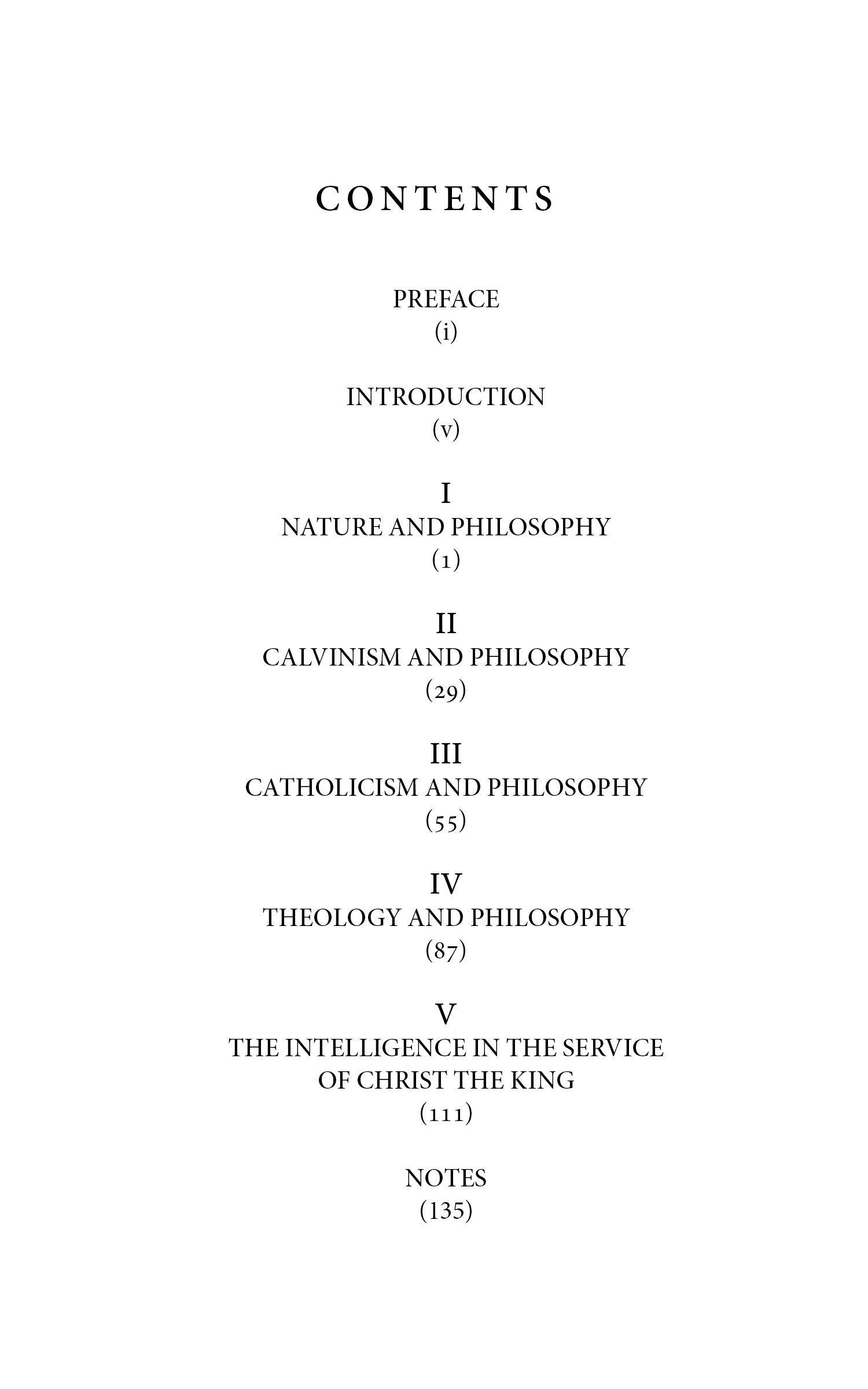 Christianity & Philosophy