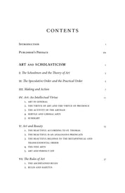 Art & Scholasticism