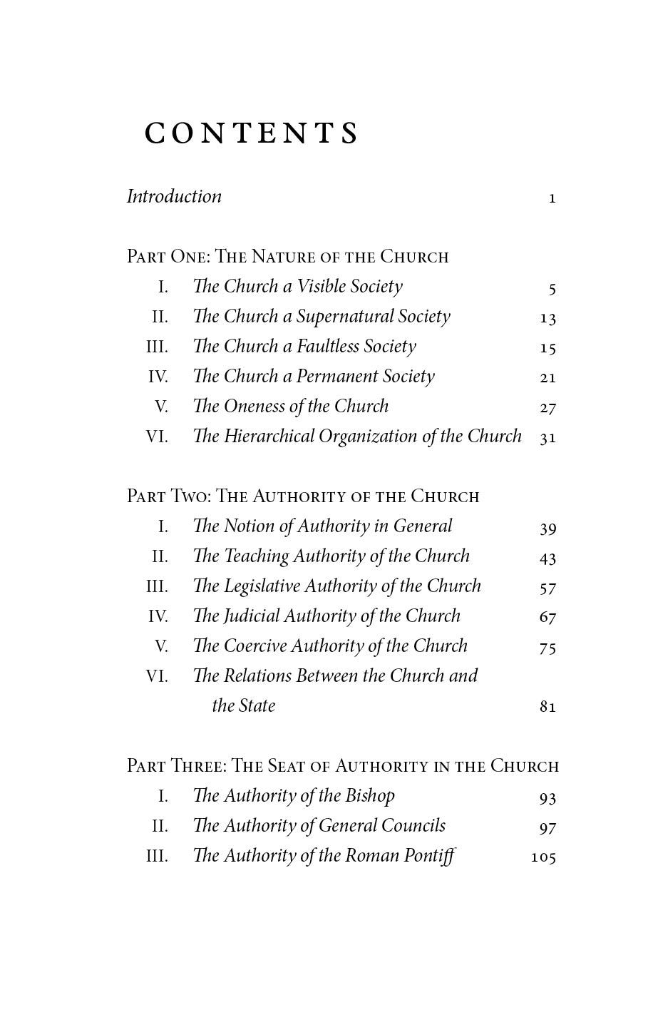 The Church on Earth