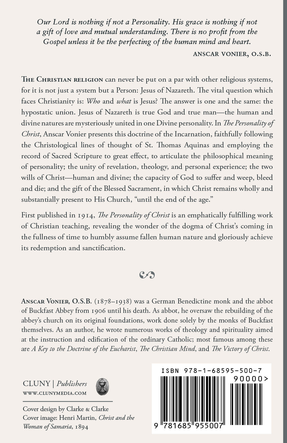 The Personality of Christ