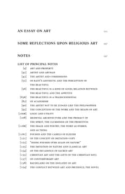 Art & Scholasticism