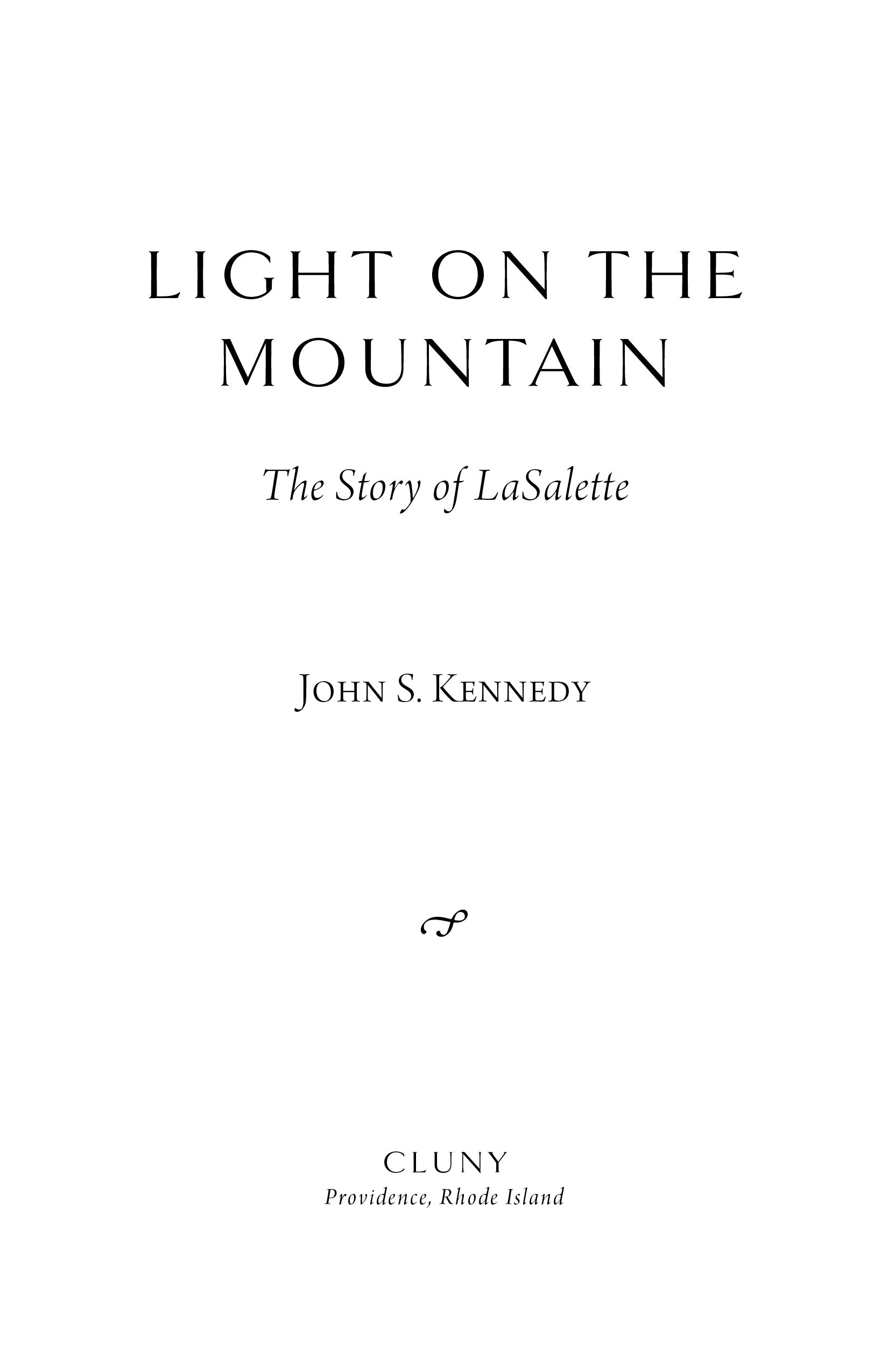 Light on the Mountain