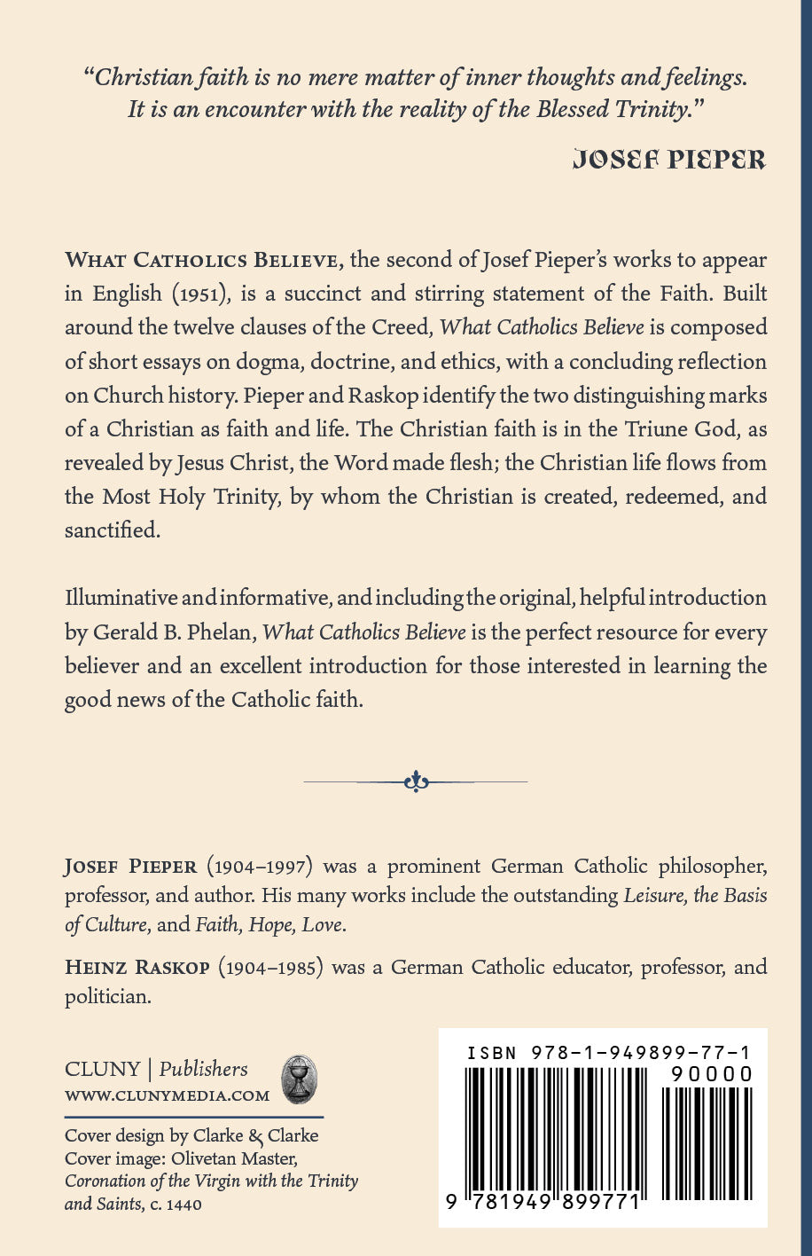 What Catholics Believe