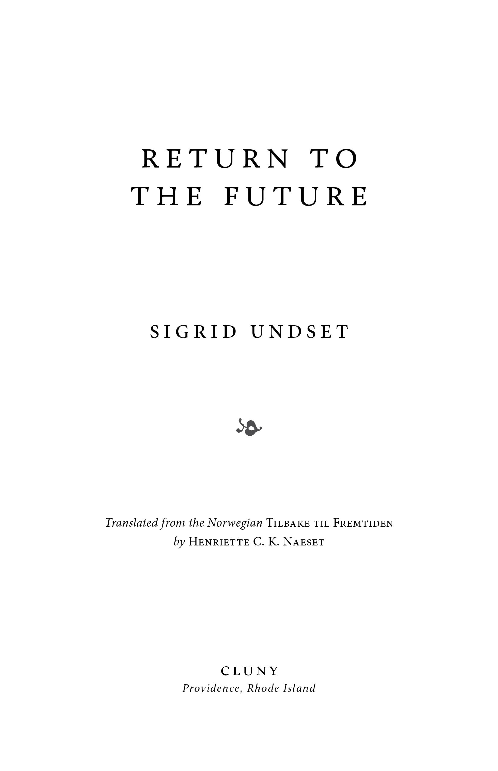 Return to the Future