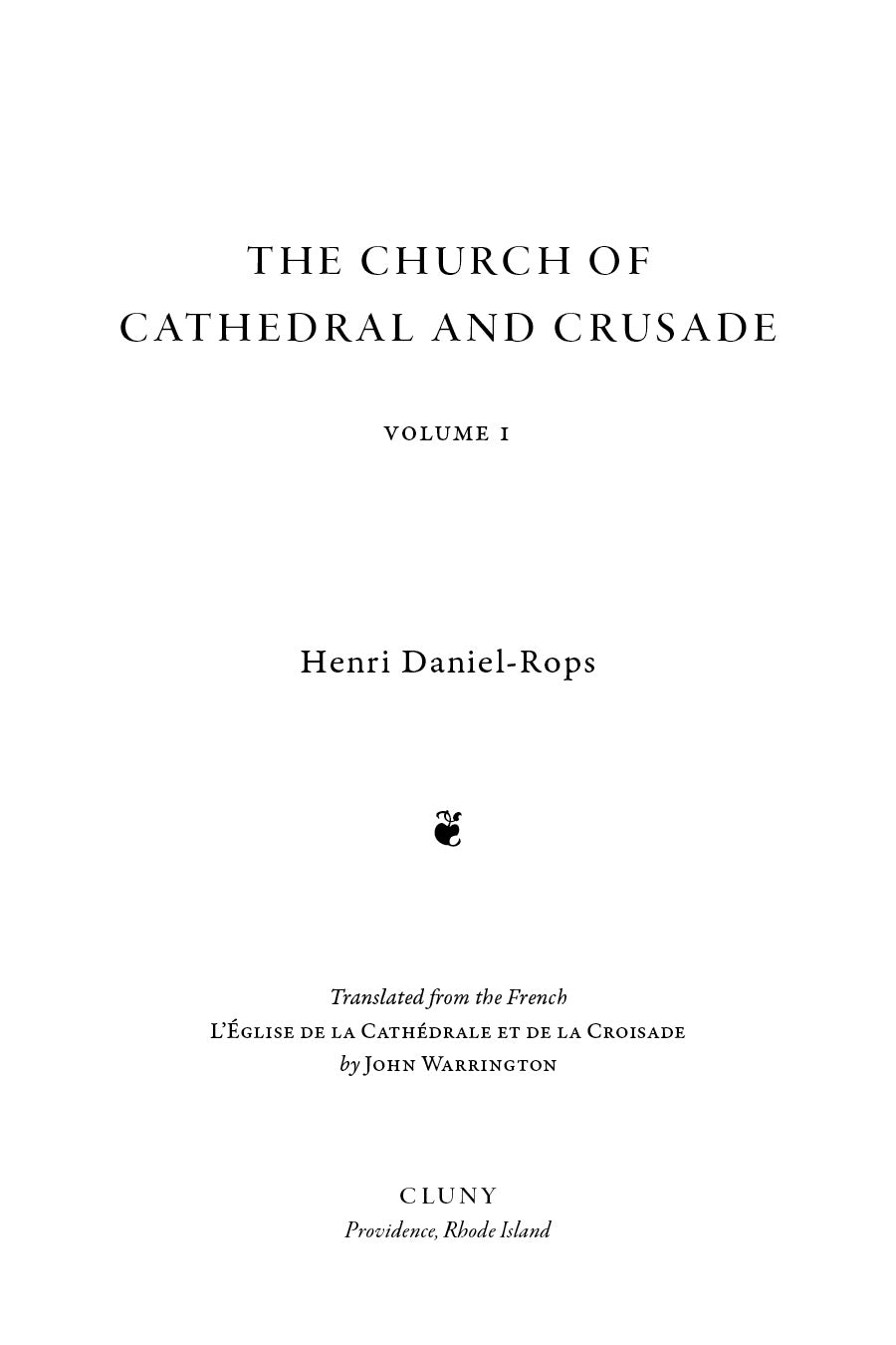 The Church of Cathedral and Crusade