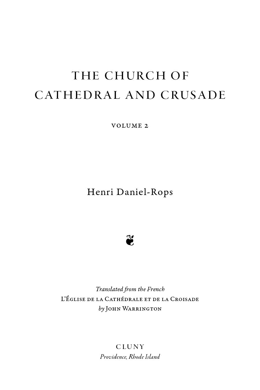The Church of Cathedral and Crusade