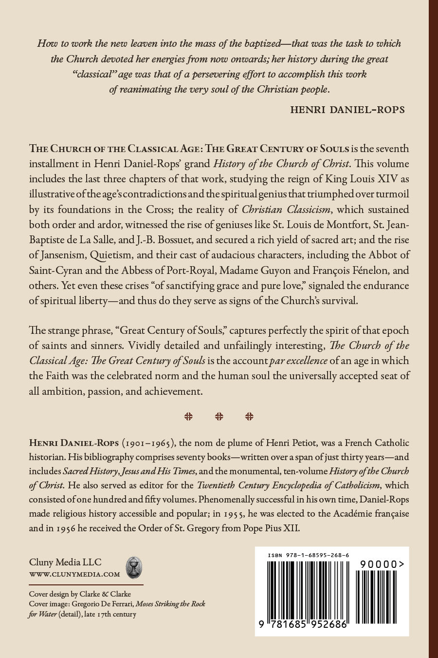 The Church of the Classical Age: The Great Century of Souls, Volume 2