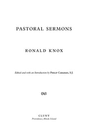 Pastoral Sermons