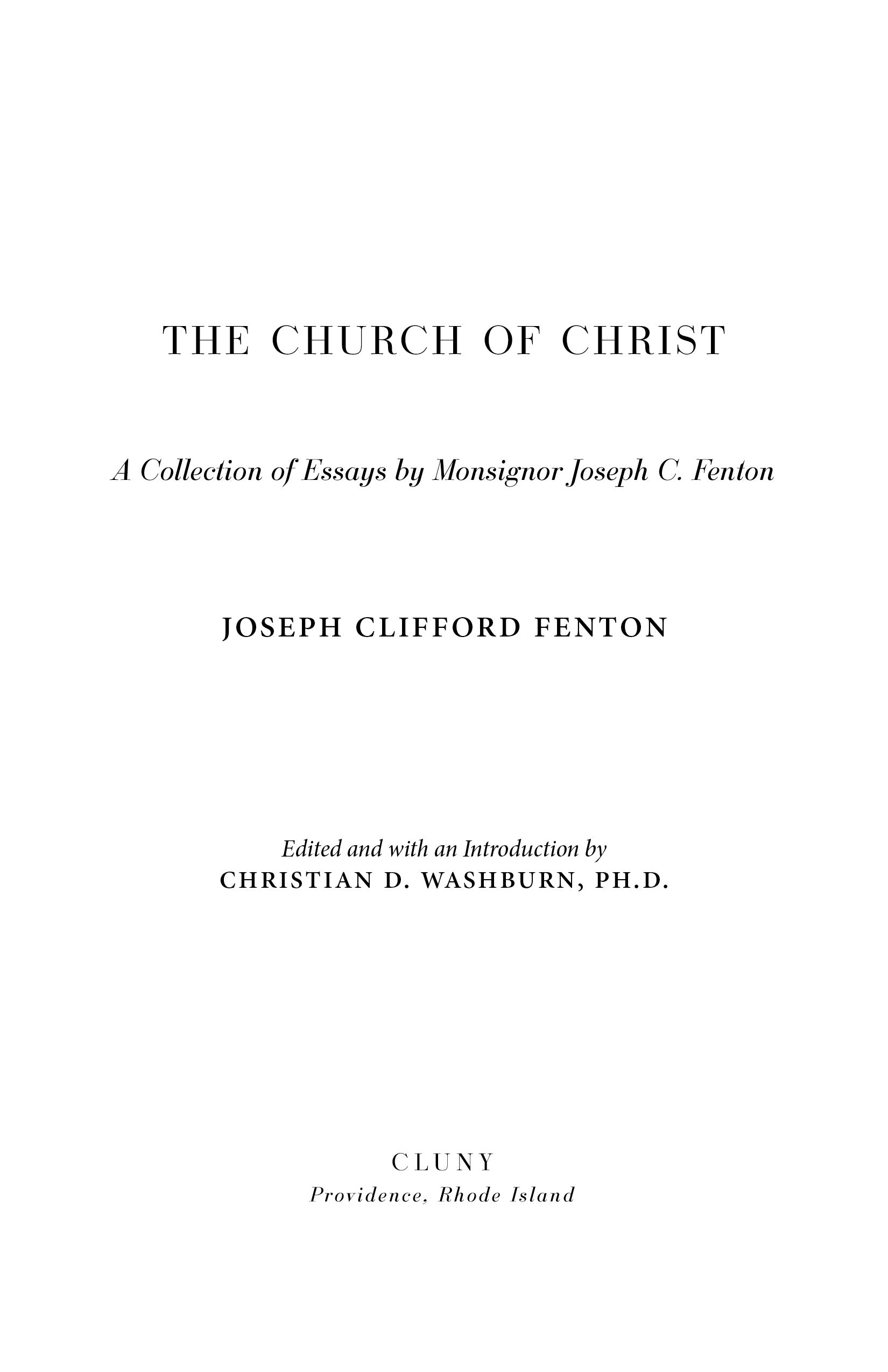 The Church of Christ