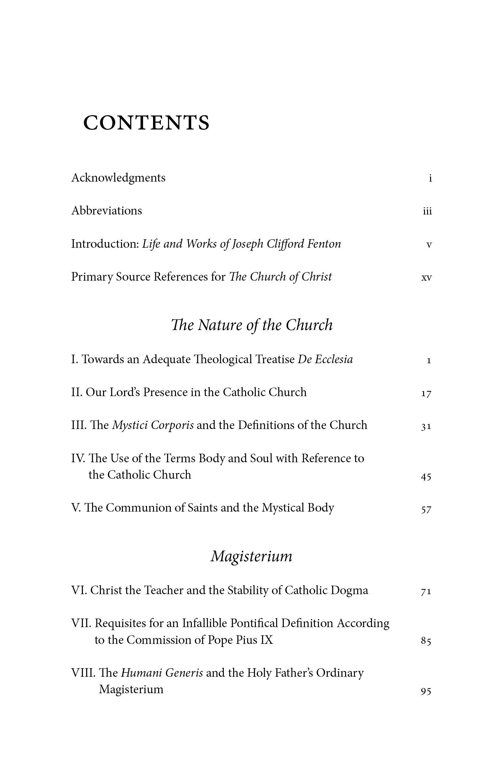 The Church of Christ