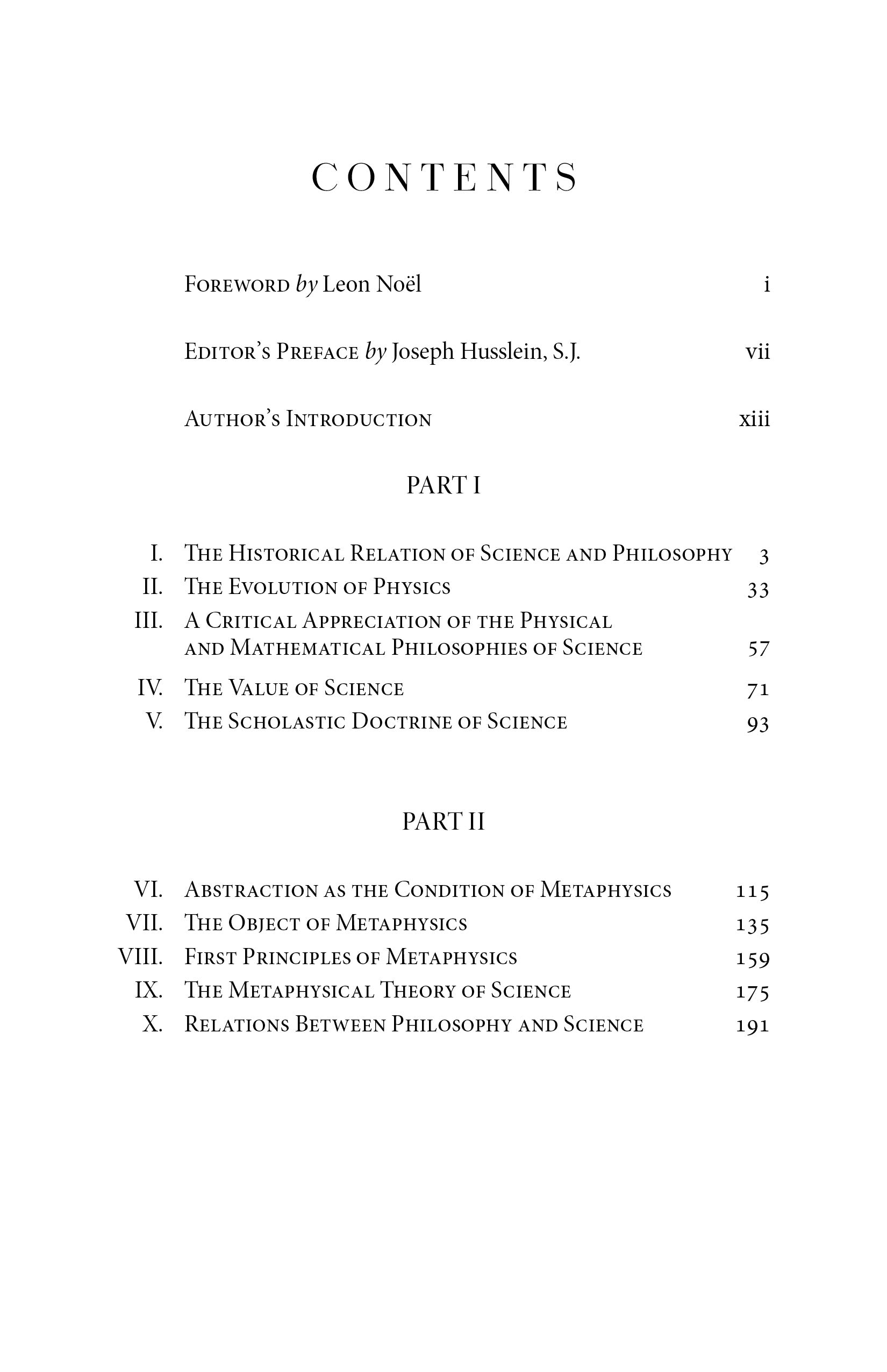 The Philosophy of Science