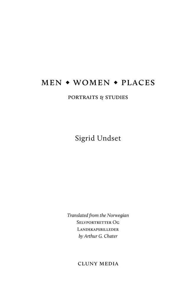 Men, Women, Places - ClunyMedia