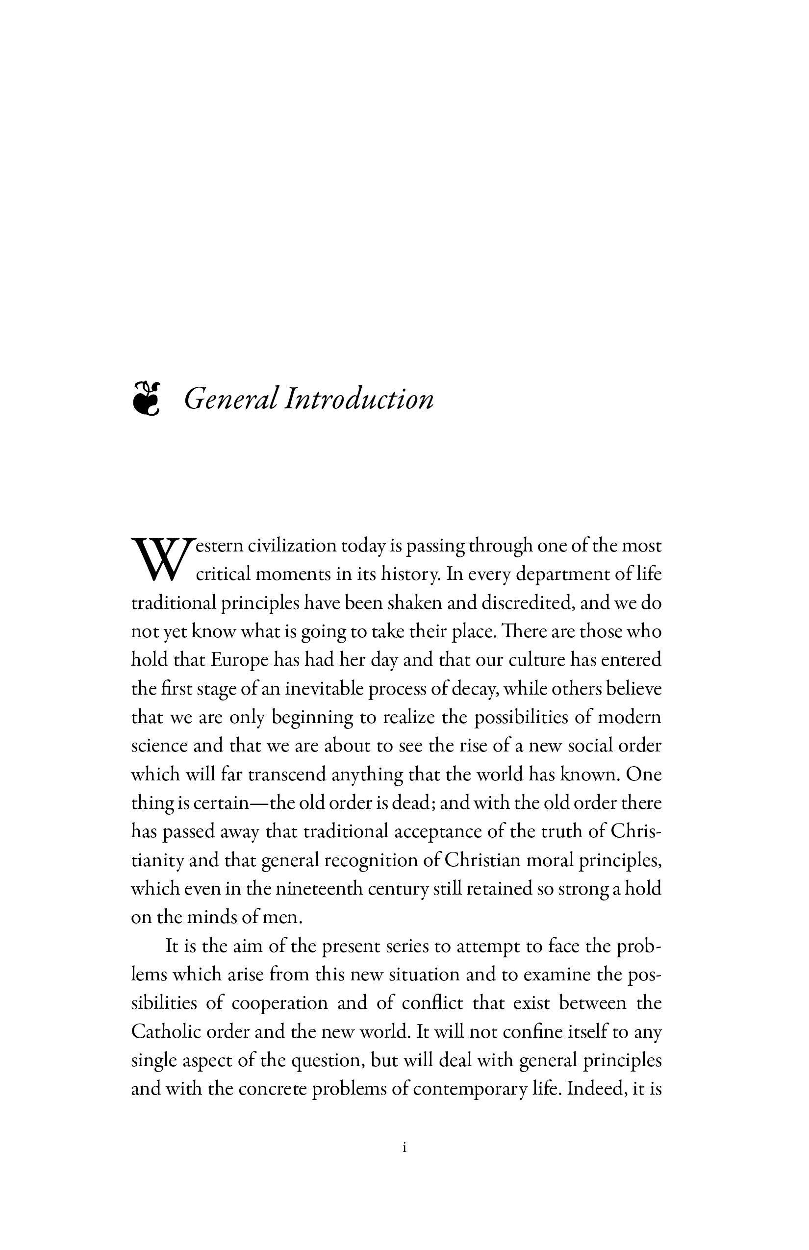 The Persistence of Order, Vol. I - ClunyMedia