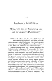 Metaphysics and the Existence of God