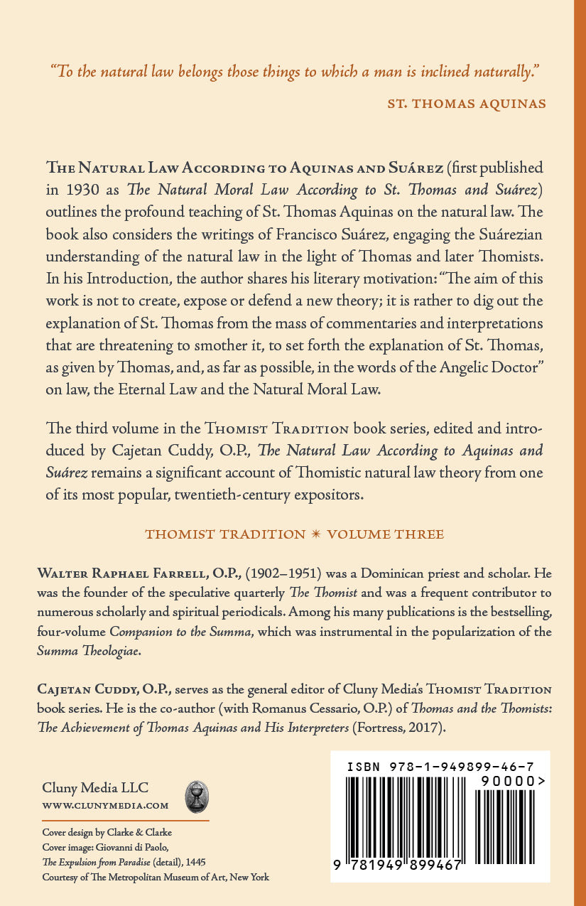The Thomist Tradition Series