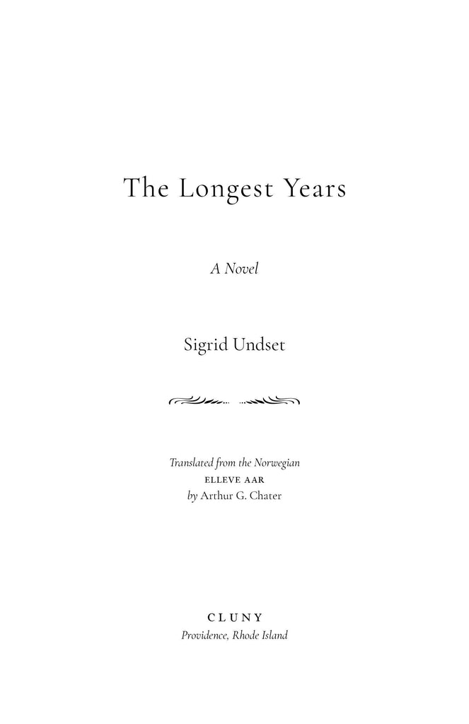 The Longest Years - ClunyMedia