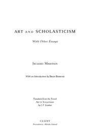 Art & Scholasticism - ClunyMedia