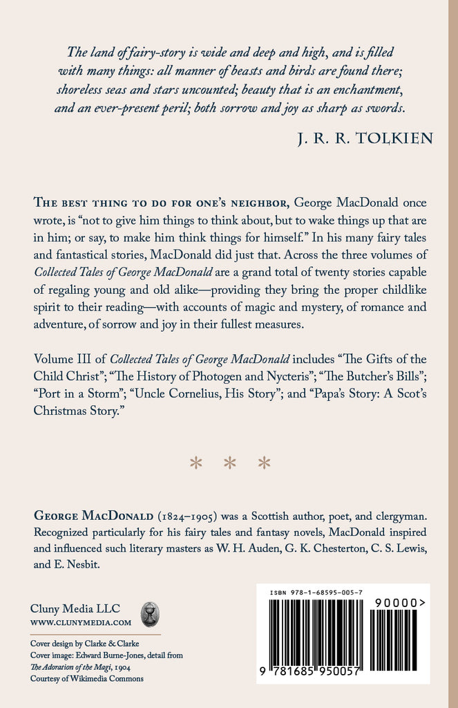 The Gifts of the Child Christ and Other Tales: Collected Tales of George MacDonald, Vol. III