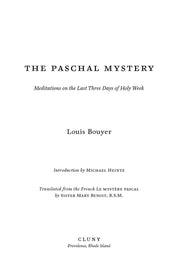 The Paschal Mystery: Meditations on the Last Three Days of Holy Week
