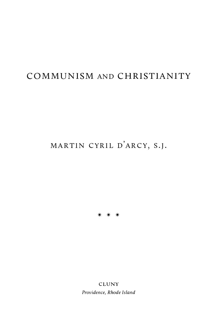 Communism and Christianity