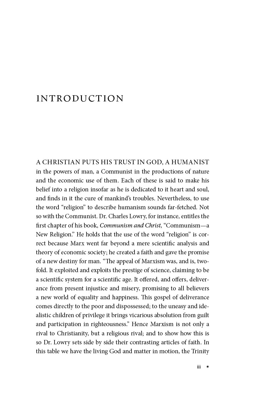 Communism and Christianity