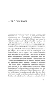 Communism and Christianity