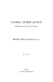 Come, Lord Jesus