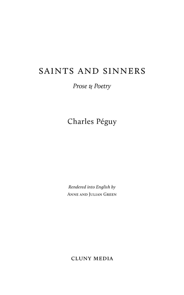 Saints and Sinners - ClunyMedia