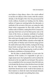 The Eucharist