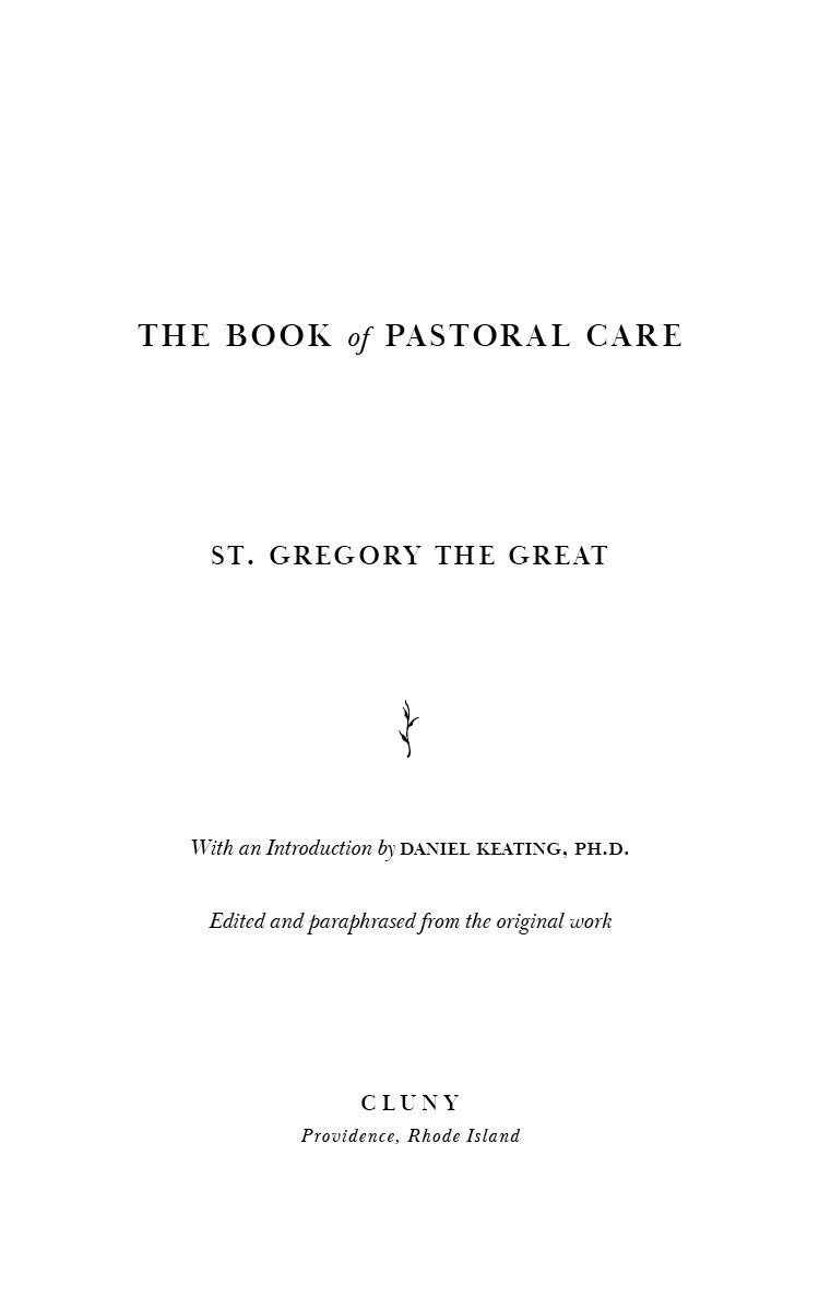 The Book of Pastoral Care
