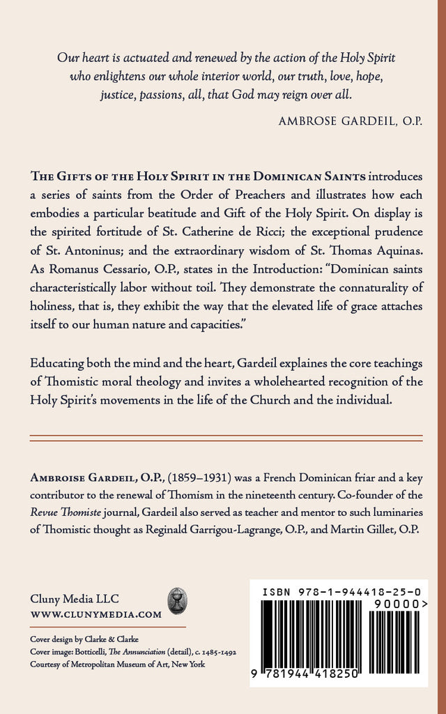 The Gifts of the Holy Spirit in the Dominican Saints