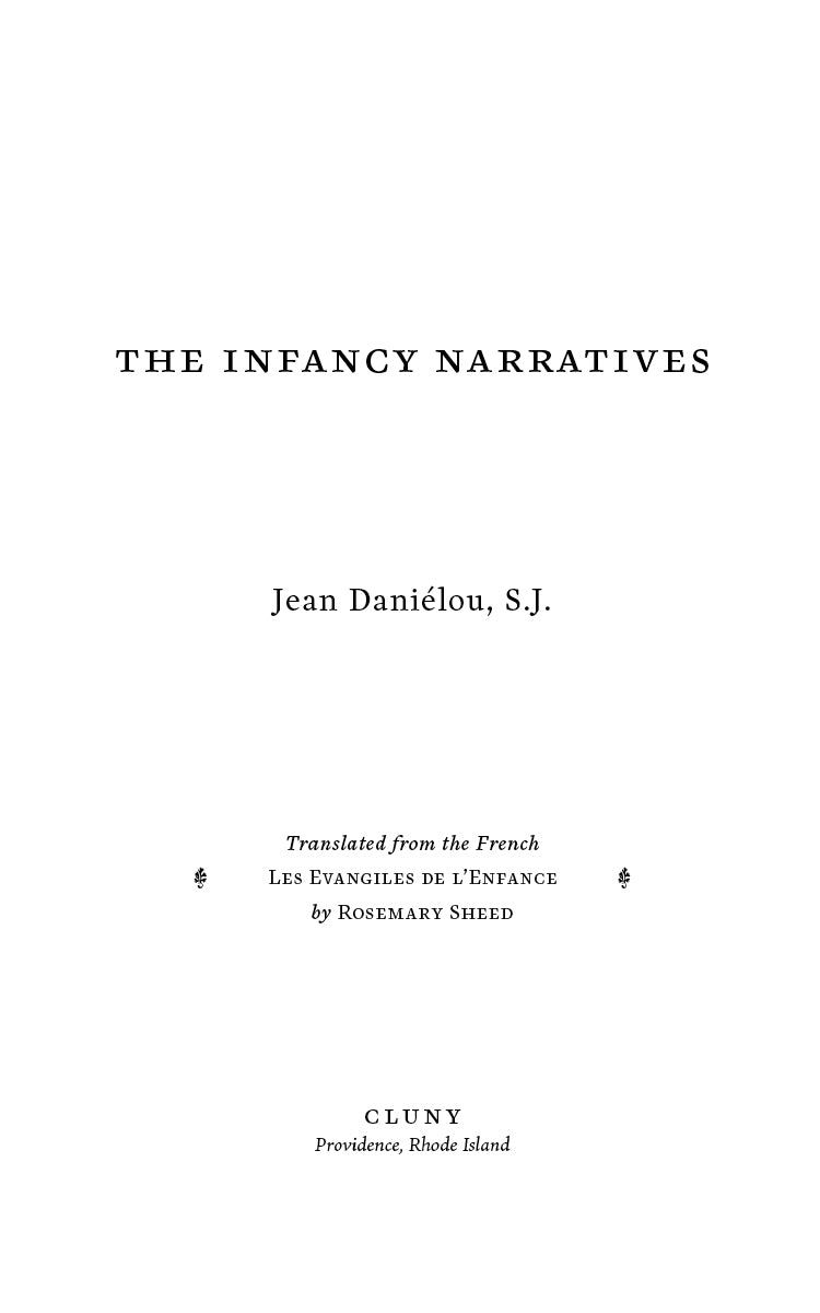 The Infancy Narratives
