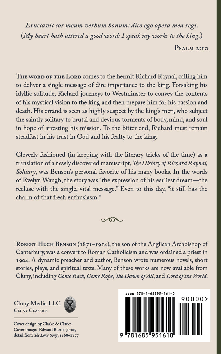 The History of Richard Raynal, Solitary
