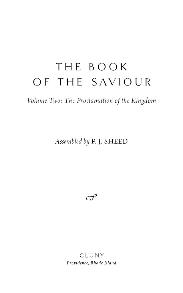 The Book of the Saviour, Volume Two
