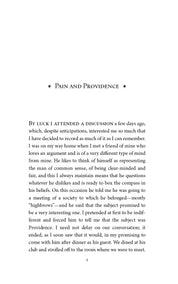 Pain and Providence