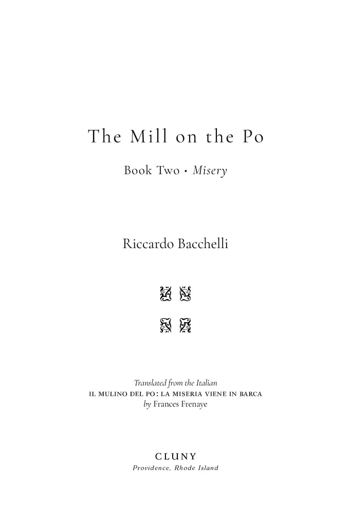 The Mill on the Po: Misery (Book Two)