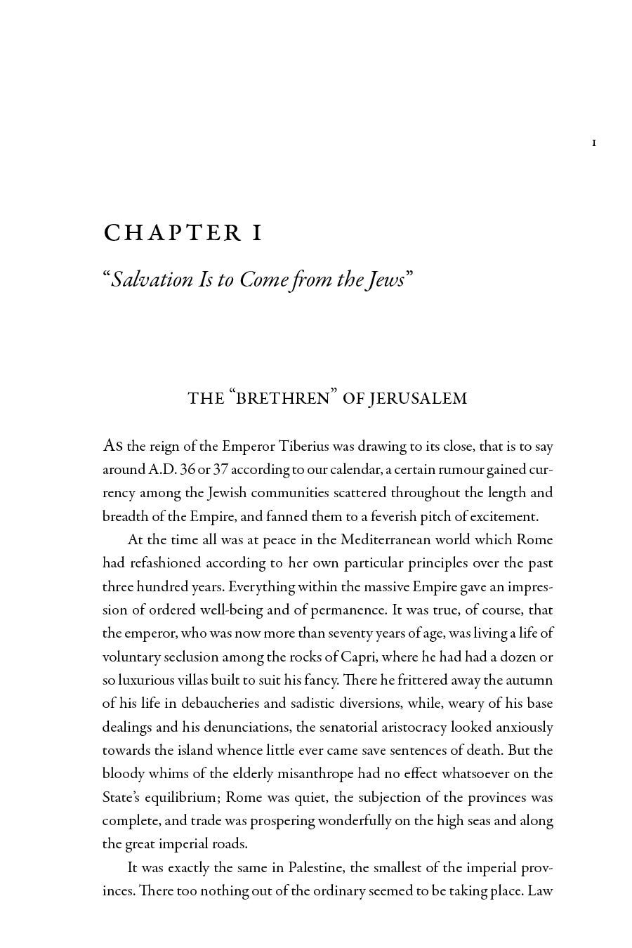 The Church of Apostles and Martyrs, Volume 1