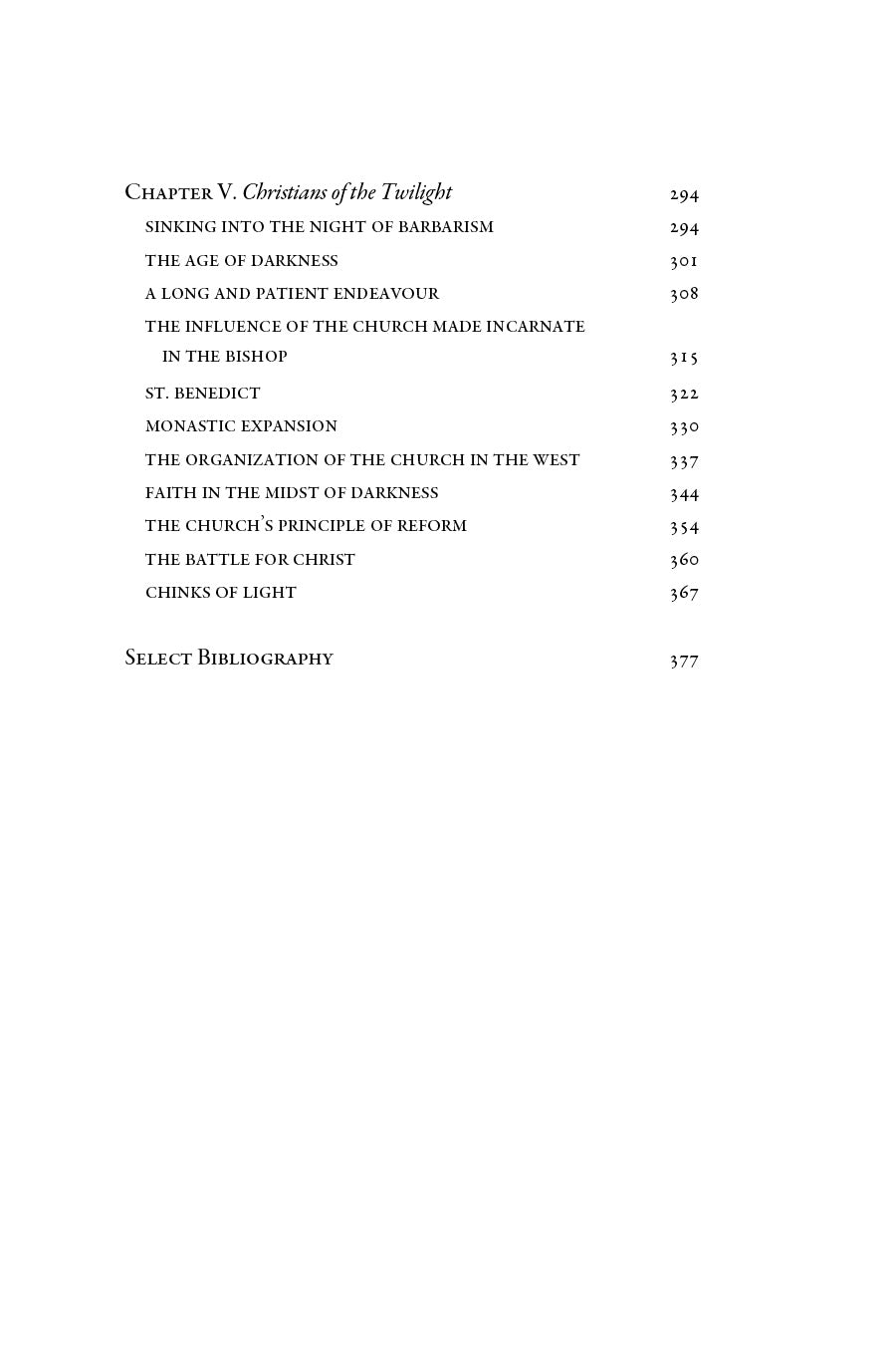 The Church in the Dark Ages, Volume 1