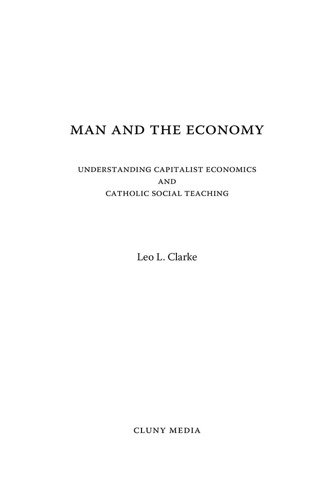 Man and the Economy - ClunyMedia