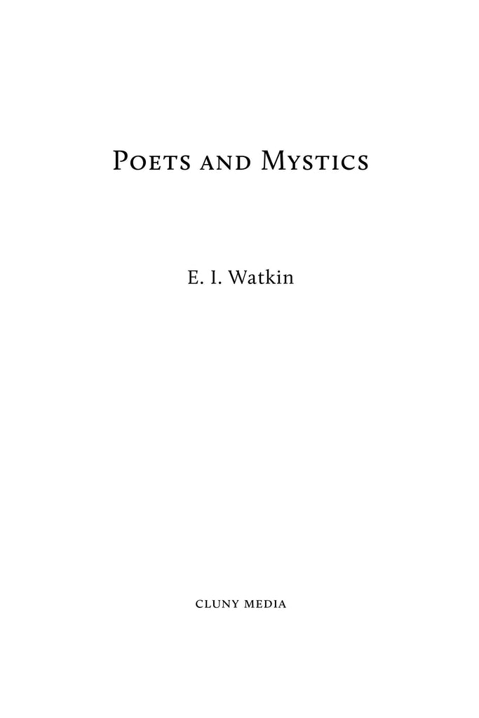 Poets & Mystics - ClunyMedia