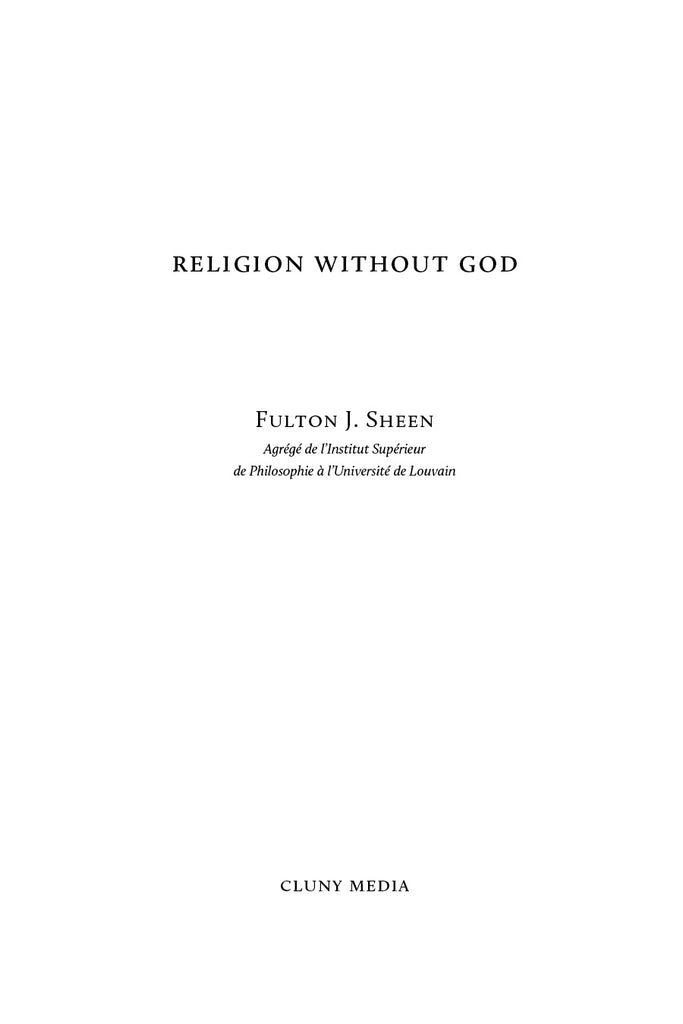 Religion Without God